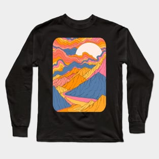 Clouds of summer lands Long Sleeve T-Shirt